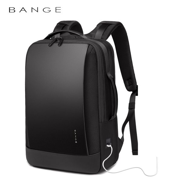 BANGE Business Casual Backpack Men's Lightweight Large Capacity Backpack Travel Student Computer Bag Backpack_voghion.com