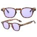 Men's Sunglasses Anti Ultraviolet Strong Light Foreign Trade Fashion Trend Rice Nail Square Black Frame_voghion.com