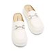 Cameido Women's Thick-soled Closed-toe Half Slippers For Outdoor Wear, Backless Lazy Person Slippers, Sports Slippers_voghion.com