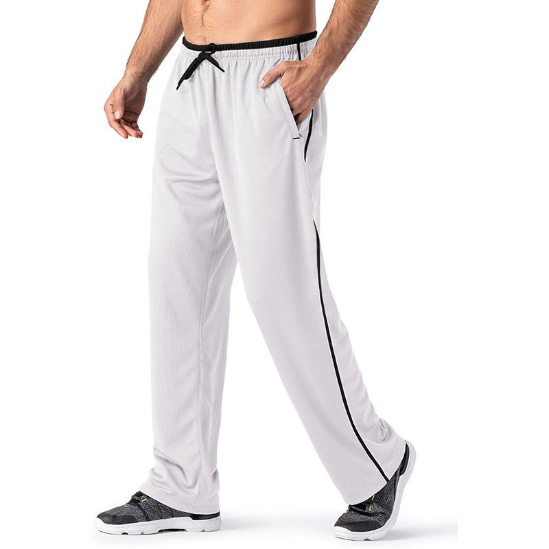 MAGCOMSEN Summer Sport Pants Men Joggers Mesh Quick Dry Breathable Sweatpants Gyms Training Fiess Loose-fit Tracksuit_voghion.com