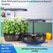Macchina per piantagione idroponica intelligente, completamente automatica, per la coltivazione idroponica di ortaggi, senza suolo, per la piantagione di ortaggi, riempimento di luce_voghion.com