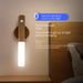 Luce notturna a induzione intelligente del corpo umano, luce di atmosfera di ricarica per la casa intelligente, luce di corridoio per la casa, induzione in legno_voghion.com