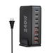 New 240W GaN Multiport Charger 268WPD High Power Charger Multi-function Desktop Charger_voghion.com