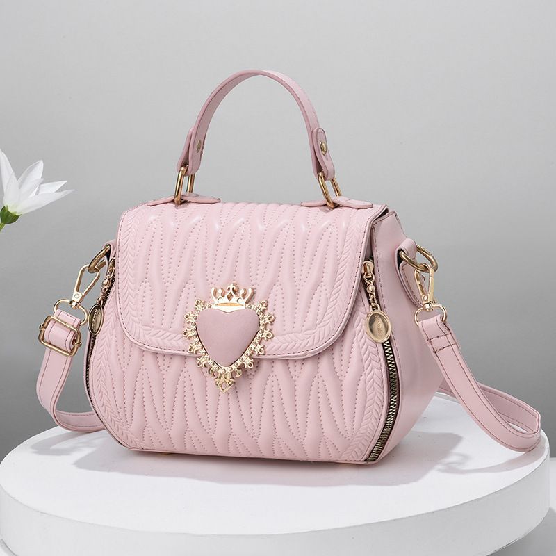 Trendy Shoulder Soft Leather Small Versatile Texture Crossbody Lightweight Women's Bag_voghion.com