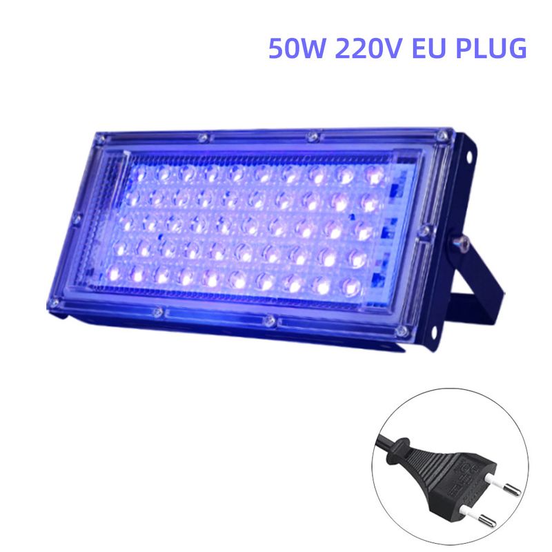 50W 100W 150W LED UV Black Lights Stage Blacklight Ultraviolet Flood Effect Light for Halloween Xmas Dance DJ Disco Party Bar_voghion.com