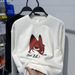 Men's Clothing Men's autumn and winter round neck sweatshirt fashion couple simple pullover sweatshirt cartoon bottoming shirt men's trend_voghion.com