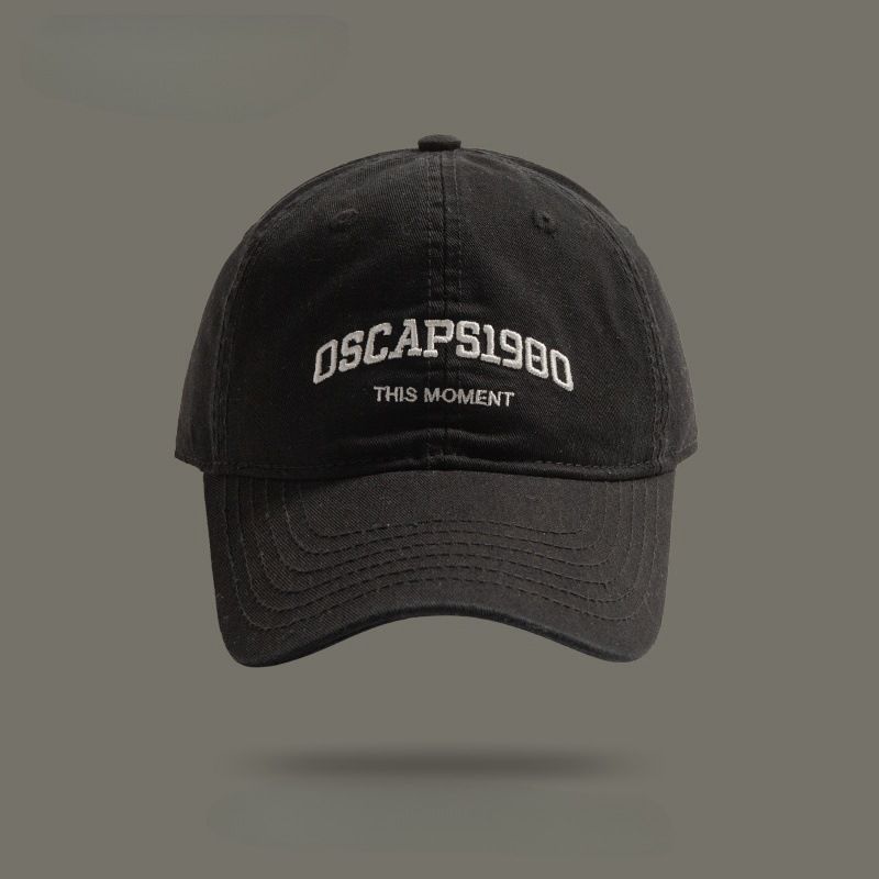 All Match Large Head Hat For Women Embroidered Sunshade Cap For Couples To Travel And Show Face Small Baseball Cap For Men_voghion.com