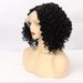 Hajhosszabbítás és parókák elölről nyíló csipkés divatos parókák nőknek kis fürtök parókák fekete rövid göndör afro kémiai szálas fejvédő_voghion.com