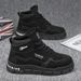 Herfst Nieuwe Ademende High Top Martin Laarzen Heren Britse Antislip Werkkleding Casual Arbeidsbescherming Schoenen Heren_voghion.com