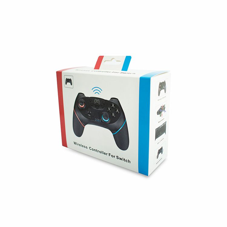 Private mold plastic coated Switch PRO game controller with 6 axes Dual shock 6 axis cross border switch game controller_voghion.com