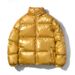 Men’s Oversized Puffer Jacket – Stand Collar Metallic Finish | Acetate Shell | Streetwear Coat | Loose Fit | Youth Fashion_voghion.com