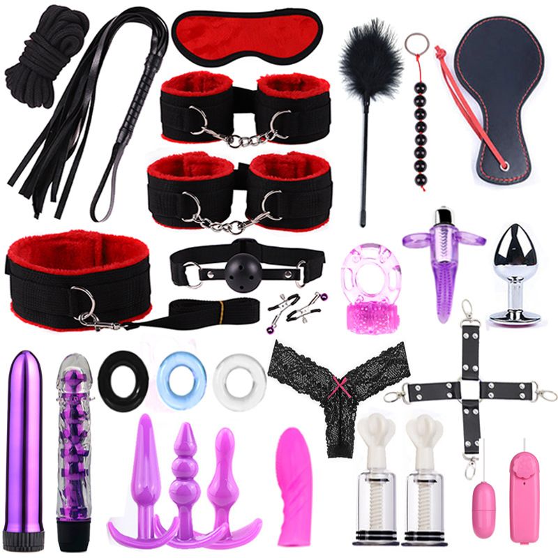 SM Fun Supplies Kombinált 25, 28, 34 részes készlet új anális dugós ostor edzés_voghion.com