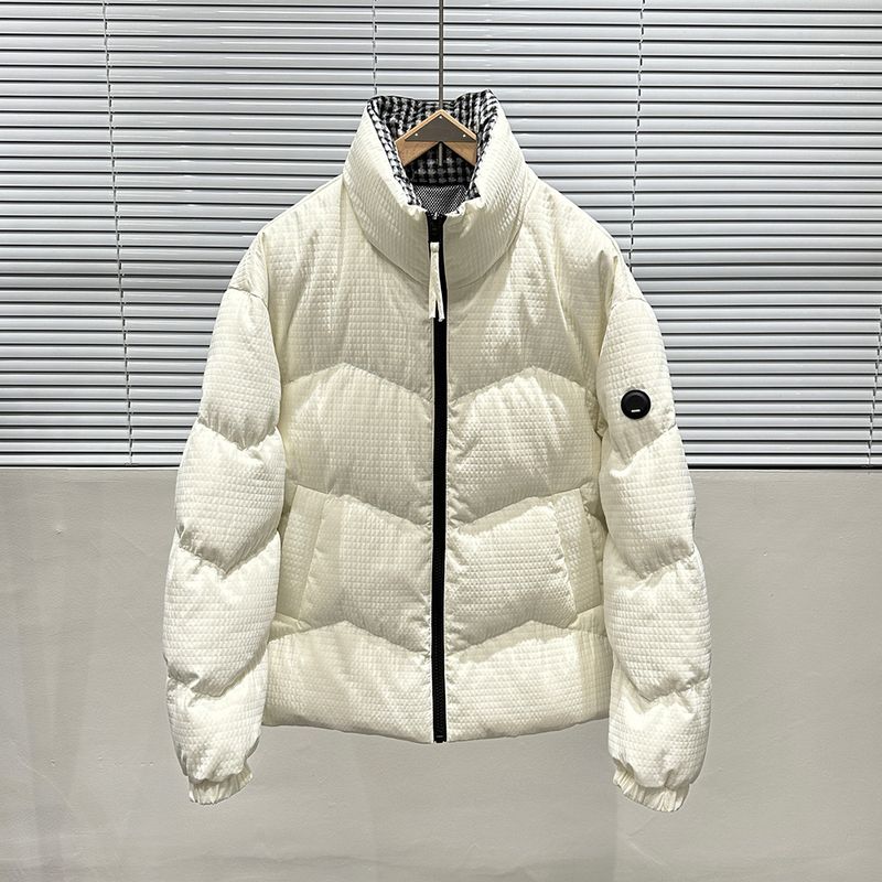 Abbigliamento maschile Cappotto da uomo giacca moda piccolo plaid Cappotto giacca collo alto fodera termica Cappotto da uomo giacca in magazzino_voghion.com