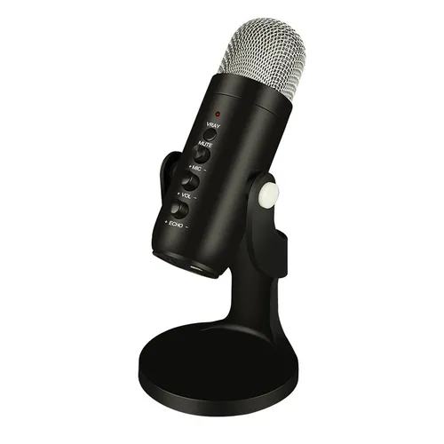MU900 Condensatormicrofoon Studio-opname USB-microfoon voor pc Computerstreaming Videogamen Podcasting Zangmicrofoonstandaard_voghion.com