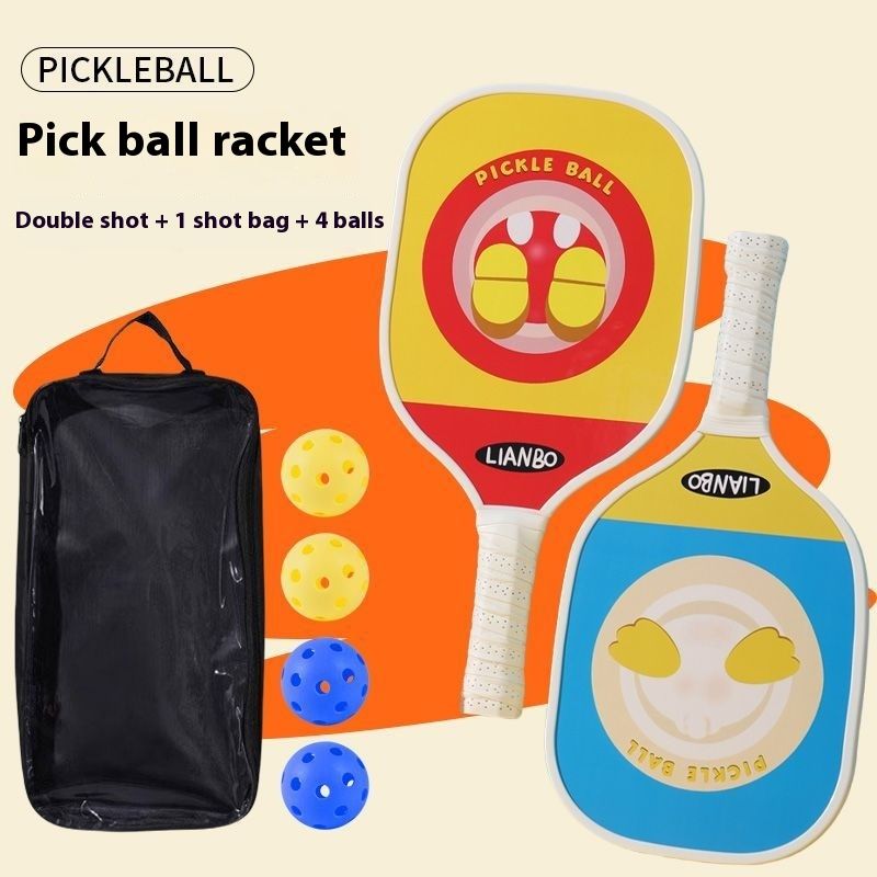 Paddle Parent-Child Children's Outdoor Toys College Student Sports Pickleball Full Set_voghion.com