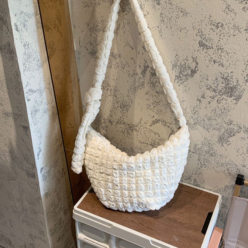 New Cloud Dumpling Bag Niche Large Capacity Folded Bag Underarm Bag Crossbody Tote Bag_voghion.com