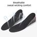 1pair 3-9cm Invisible Increase Insole Cushion Height Ajustable Shoe Heel insoles Insert Taller Support Absorbant_voghion.com