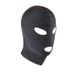 LuvBox SM Props Schwarze Erwachsenenmaske mit Nasenlöchern, Reißverschluss, Fesselung, erotische Kopfbedeckung für Frauen_voghion.com