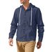 Spring And Autumn Men's Button Down Shirt Loose Linen Casual Simple Beach Hooded Long Sleeved Jacket_voghion.com