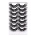 Wimperverlängerung Set Fritten Hoer Héich Nerz Hoer Falsch Wimperen Geflüstert déck Wimperen Multi-Layer dreidimensional falsch Wimperen_voghion.com