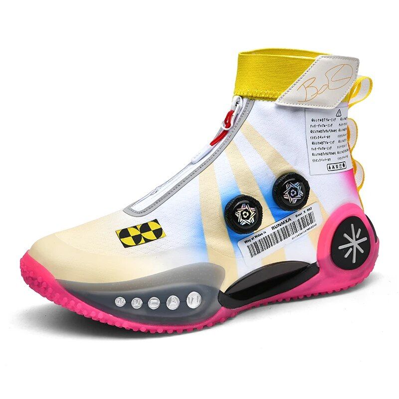 High-top Männer Basketball Kinder Frauen Atmungsaktive Oudoor Socke Korb Marke Design Turnschuhe Original-Walking Sport Schuhe_voghion.com