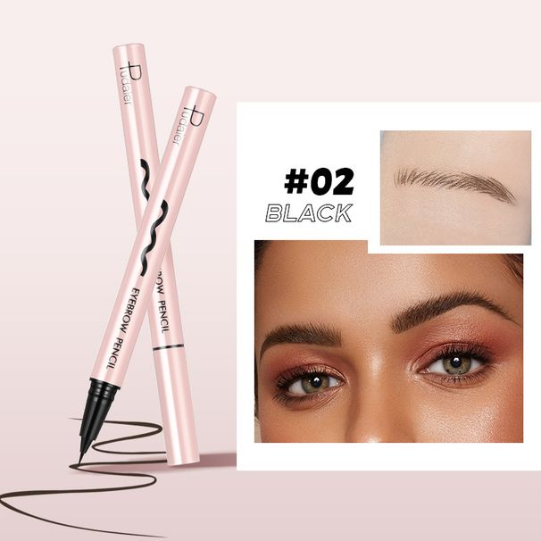 Pudaier flëssege Wenkbrauenstift Wenkbrauenformung Wenkbrauenfärbung flësseg ultra fein Waasser Wenkbrauenstift Aussenhandel Schéinheet_voghion.com