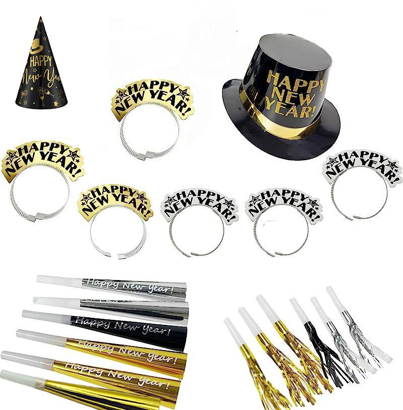 Forniture per travestimenti per feste di Capodanno, set di cappelli per bambini e adulti, cappello magico, fascia per capelli, vestito a tema con tromba di drago che soffia_voghion.com