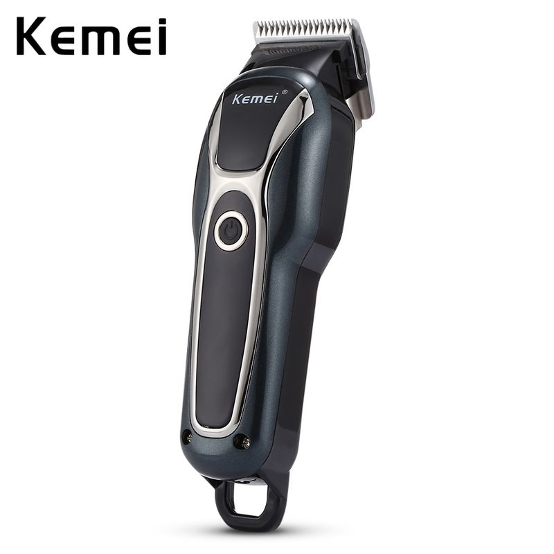 Kemei KM-1991 Professional Electric Pet Clippe Trimmer LED Screen Stainless Steel Blade Adjustable System 4 Combs_voghion.com