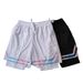 American basketball shorts, men's three point knee length, summer vacation, two piece quick drying high elasticity_voghion.com