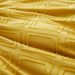 Modern Geometric Jacquard Duvet Cover Set - Soft Brushed Polyester, Yellow Diamond Pattern, Fits Twin/Full/Queen/King_voghion.com