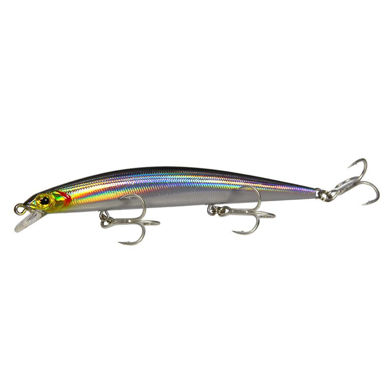 Nouveau leurre Minnow Bao Diao Jun 11,5 cm/11 g, leurre de pêche en plastique dur à longue portée_voghion.com