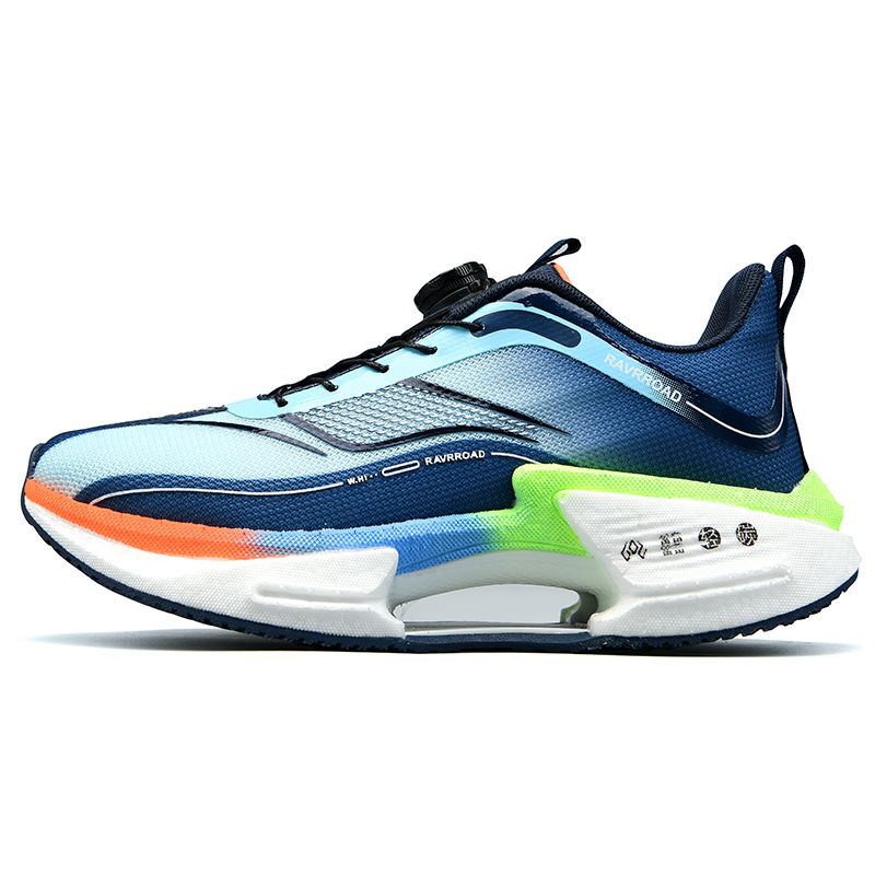 Scarpe da corsa con piastra in carbonio per ragazzi, tecnologia con pulsanti rotanti per studenti di grandi dimensioni, TPU+ Popcorn High Pop Sneakers per ragazze_voghion.com