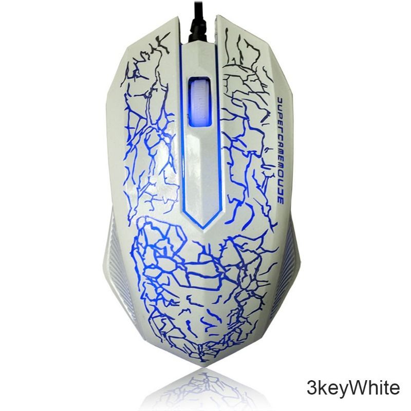 1 Pcs Bunte LED Computer Gaming Maus Professionelle Super Feine Gaming Maus Verdrahtete Maus HMM_voghion.com