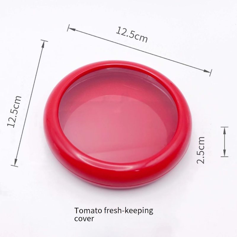 ​Food-Grade Reusable Silicone Covers - Transparent Stretchable Lids For Fruits, Vegetables & Avocados_voghion.com