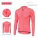 NOKO-Men's Long-sleeved V-neck Cycling Jersey With 3D Shaping And Stretch Leggings (outerwear) (6052)_voghion.com