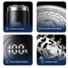 Titanium Shaver - 6D Floating Rotary Blades, Ultra-Quiet 34dB, 60min Runtime, IPX7 Waterproof, USB-C Charging, Travel-Friendly Beard & Body Groomer_voghion.com