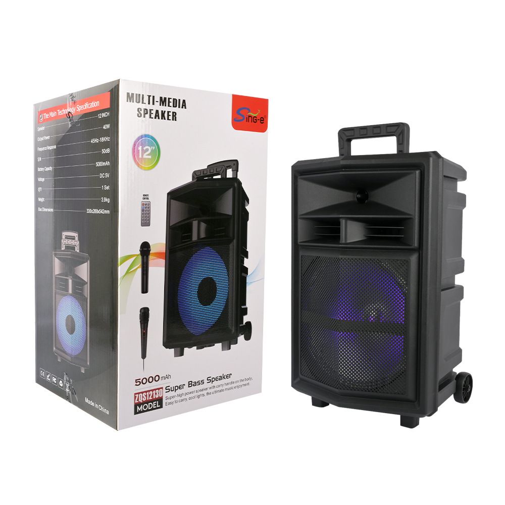 ZQS12130 Zunanji Square Dance Audio 12-palčni Bluetooth zvočnik velikega obsega_voghion.com