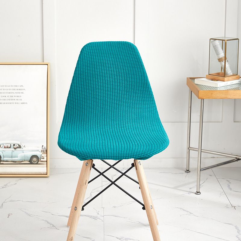 I produttori all'ingrosso casa pieghevole ufficio tavolo da pranzo copertura per sedia copertura per sedia elastica curva semiavvolta in rete ispessita in pile polare_voghion.com