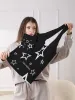 Womens Cartoon Pentagram Pattern Large Shopping Bag Foldable Storage Reusable Easy To Carry Capacity Handbag 250402_voghion.com