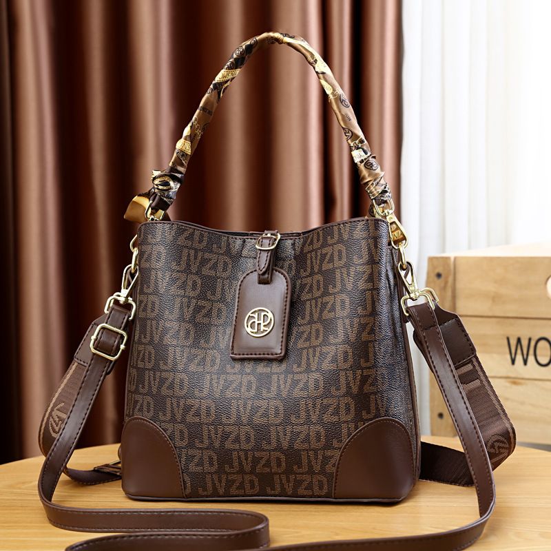 Borsa piccola Borsa da donna 2023 Borsa a tracolla monospalla da donna con borsa a secchiello in pelle morbida coreana di nuova moda_voghion.com