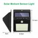 30 LED Solar Light PIR Motion Sensor Wall Light Outdoor Solar Lamp Waterproof Solar Powered Sunlight Street Lamp Garden Decor_voghion.com