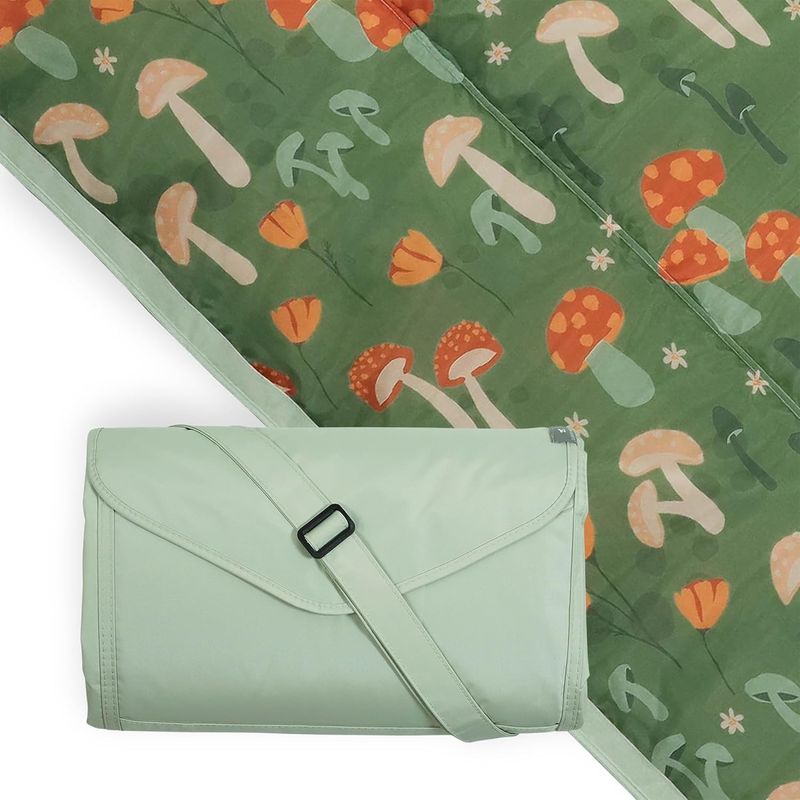 Coperta da spiaggia per picnic Little Unicorn 5'x7' | Tessuto impermeabile resistente | Compatta e pieghevole, facile da pulire_voghion.com