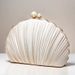 New Shell Pleated Clutch Versatile Dress Evening Fashionable Cheongsam Banquet Bag_voghion.com