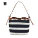 TB BHULAMTE New Lazy Style Women's Luxury Striped Single Underarm Summer Cute Hollow Woven Fashion Crossbody Free_voghion.com