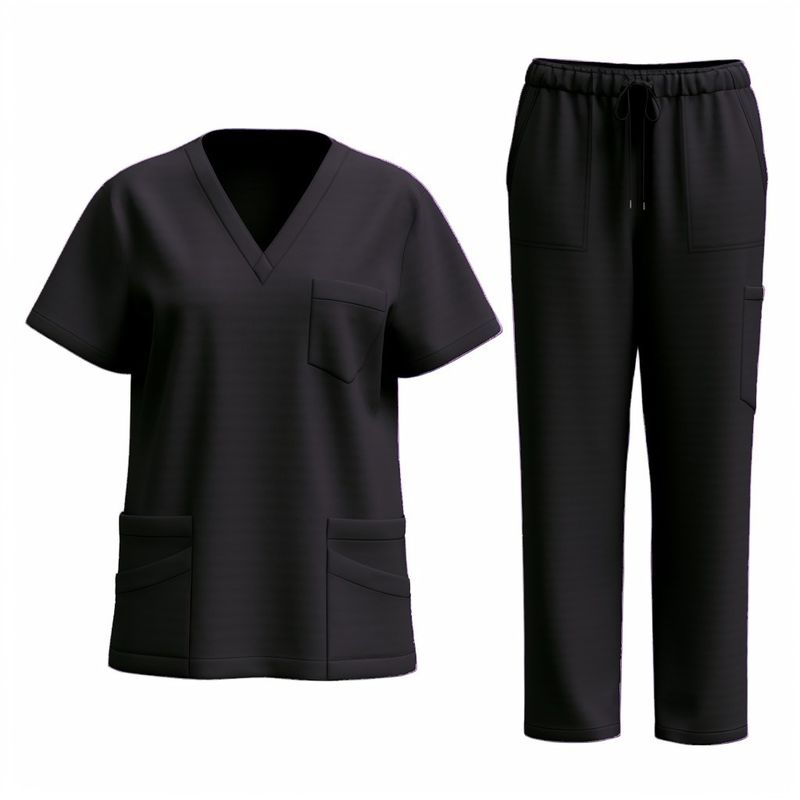 Dameskleding Handwaspak Verpleegkundig pak Chirurgisch pak Medische kleding Handwaspak Werkkleding_voghion.com