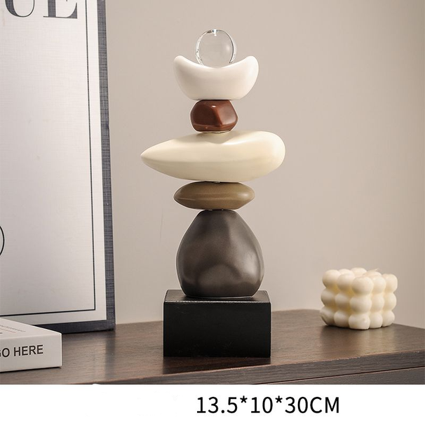 Fortune-Attracting Ornament High-End Niche Study Room Living Room Desktop Entrance Wine Cabinet TV Cabinet Office Soft Decoration_voghion.com
