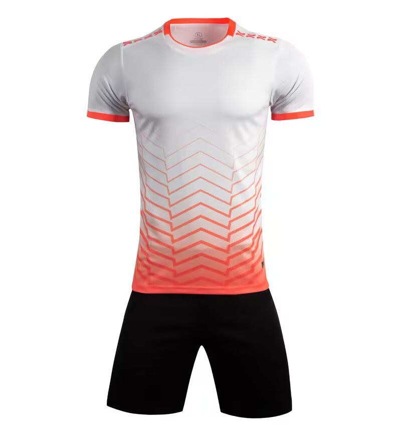 Herrenbekleidung Wettkampfsport Erwachsene Kinder Kurzarm-Fußballtrikots bedruckte Nummer neue Stil Fußballtrikot Anzüge Studentensport_voghion.com