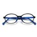 2234 New TR90 Colored Flat Light Non degree Children's Primary School Glasses Frame Cross Mirror Style_voghion.com