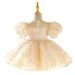 Girl's Champagne Princess Gown - Elegant Performance Dress For Special Occasions Fashion Trends Hot-selling_voghion.com