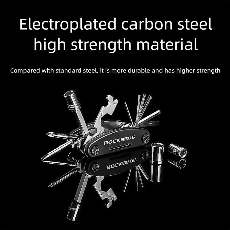 New German Multifunctional Folding Screwdriver Set Wrench Household Universal Key Combination Hex Tool_voghion.com